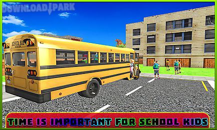 school bus driver simulator 3d