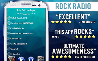 rock radio - free music player