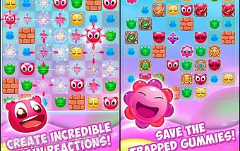 Gummy pop: chain reaction game