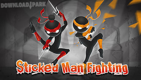 sticked man fighting