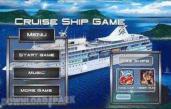Cruise ship game : cargo sim
