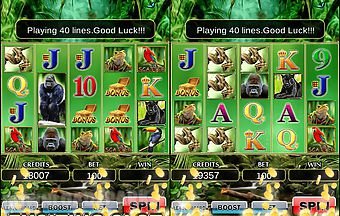 Slot machine : wild gorilla
