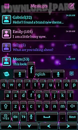 dark colors go keyboard theme