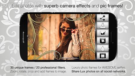 lux photo effects & pic frames