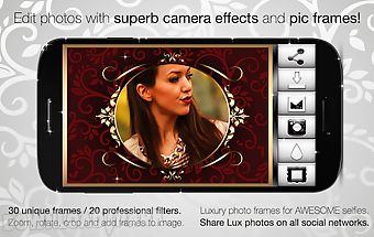Lux photo effects & pic frames