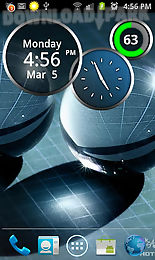 rings digital weather clock