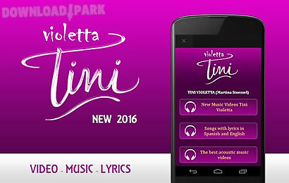 tini violetta music and lyrics