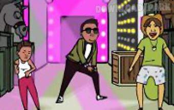 Gangnam style dancing