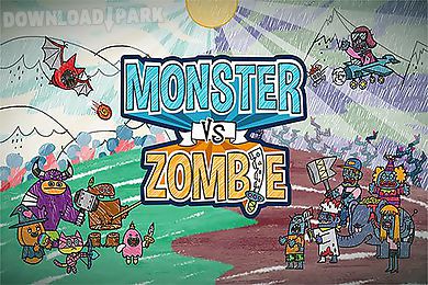 monster vs zombie