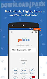 goibibo hotel flight bus irctc