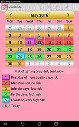 menstrual ovulation calendar