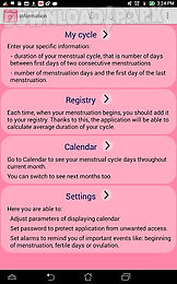 menstrual ovulation calendar