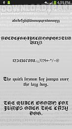 gothic fonts for flipfont