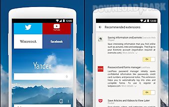 Yandex browser for android
