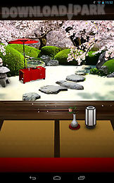 zen garden -spring- lwallpaper