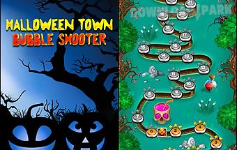 Halloween town: bubble shooter
