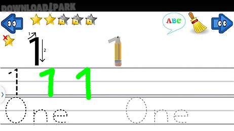 ✏ learn write letters abc 123