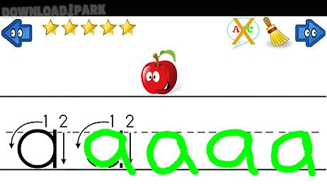 ✏ learn write letters abc 123