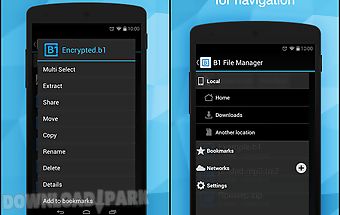 B1 file manager and archiver