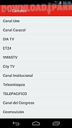 colombian television guide