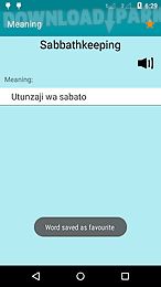 english to swahili dictionary