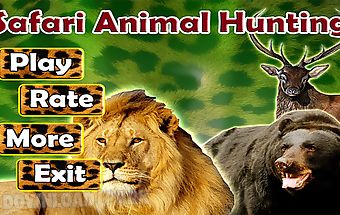 Safari animal hunting