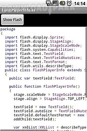 flash on webview