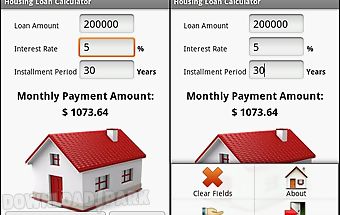 Housing loan calculator