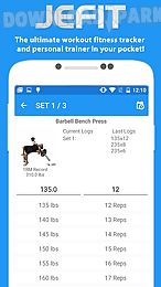 jefit workout tracker gym log