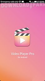 video player pro for android