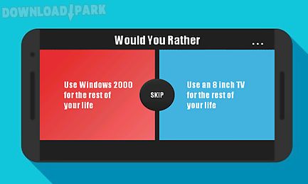 would you rather? the game