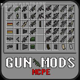 gun mods for mcpe