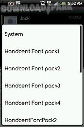 handcent font pack3