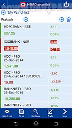 hdfc securities mobiletrading