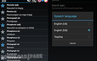Offline english tagalog dict.