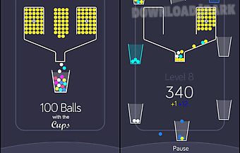 100 balls with the cups