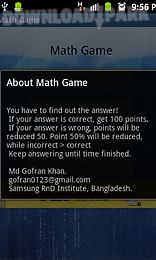 brain math game pro