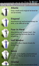 how to tie a tie