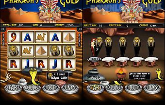 Pharaons gold slot machines