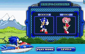 Sonic jetski race