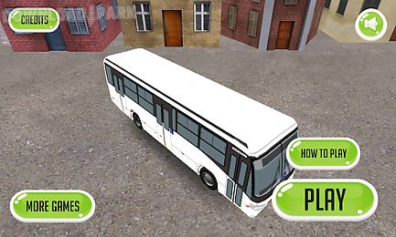 bus parking 3d 2015