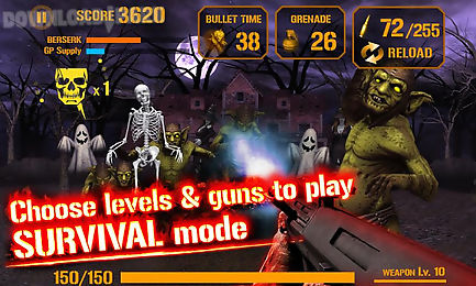 gun zombie : halloween