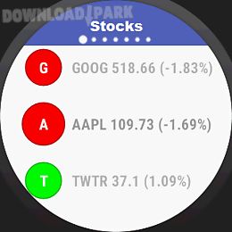 mystocks - realtime stocks