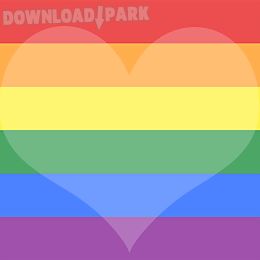 rainbow profile filter photo