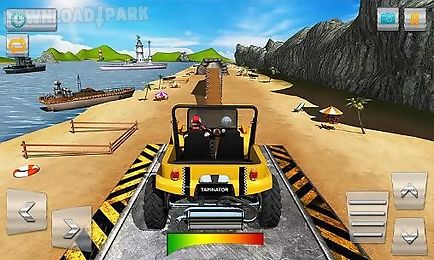 buggy stunts 3d: beach mania