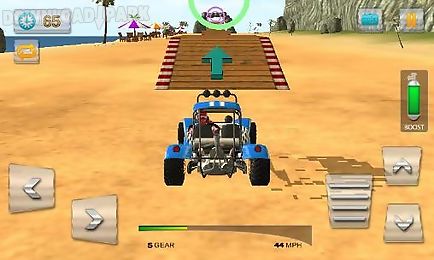 buggy stunts 3d: beach mania