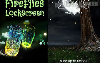 Fireflies: lockscreen