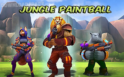 jungle paintball