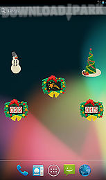 km christmas countdown widgets