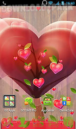 fabulous hearts launcher theme